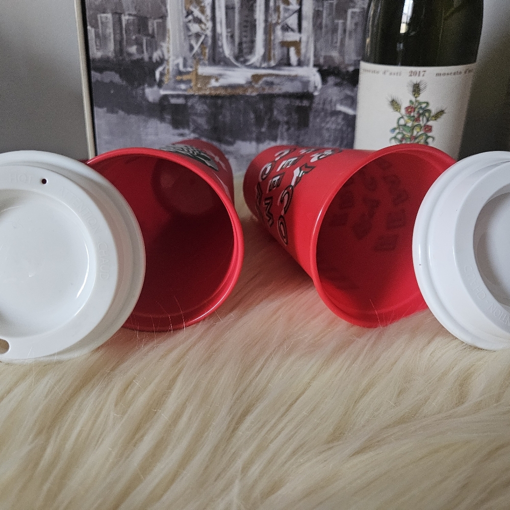 Starbucks NWOT Holiday Reusable Cups 25th Anniversary & 2019 limited edition - Picture 3 of 9